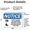 Signmission 7 in Height, 10 in Width, Vinyl Decal, Rectangle OS-2PACK-NS-D-710-L-18201 - alternate 4